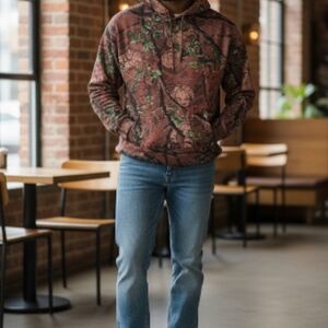 Chucky Men's Zip Up Sweater - Brown and Green